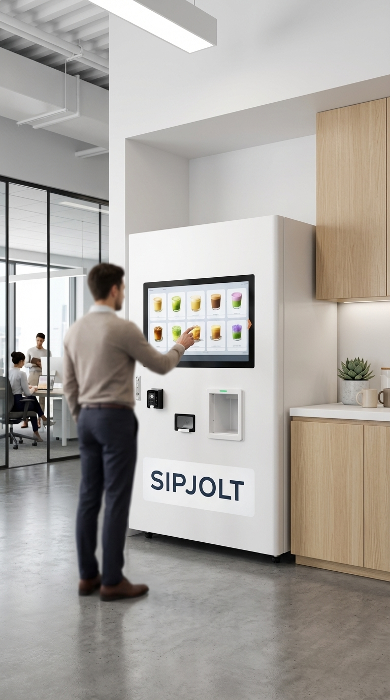 SIPJOLT machine being installed in a property